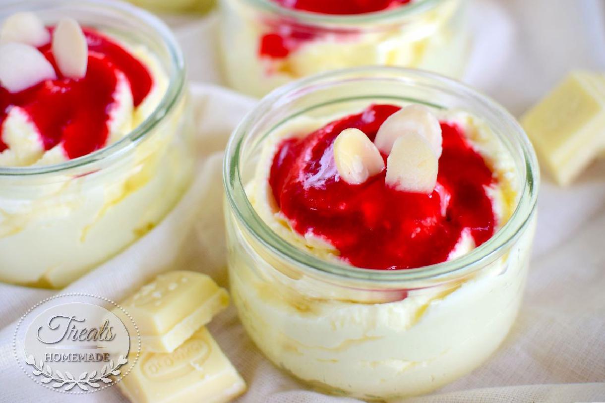 White Chocolate Mousse - Treats Homemade