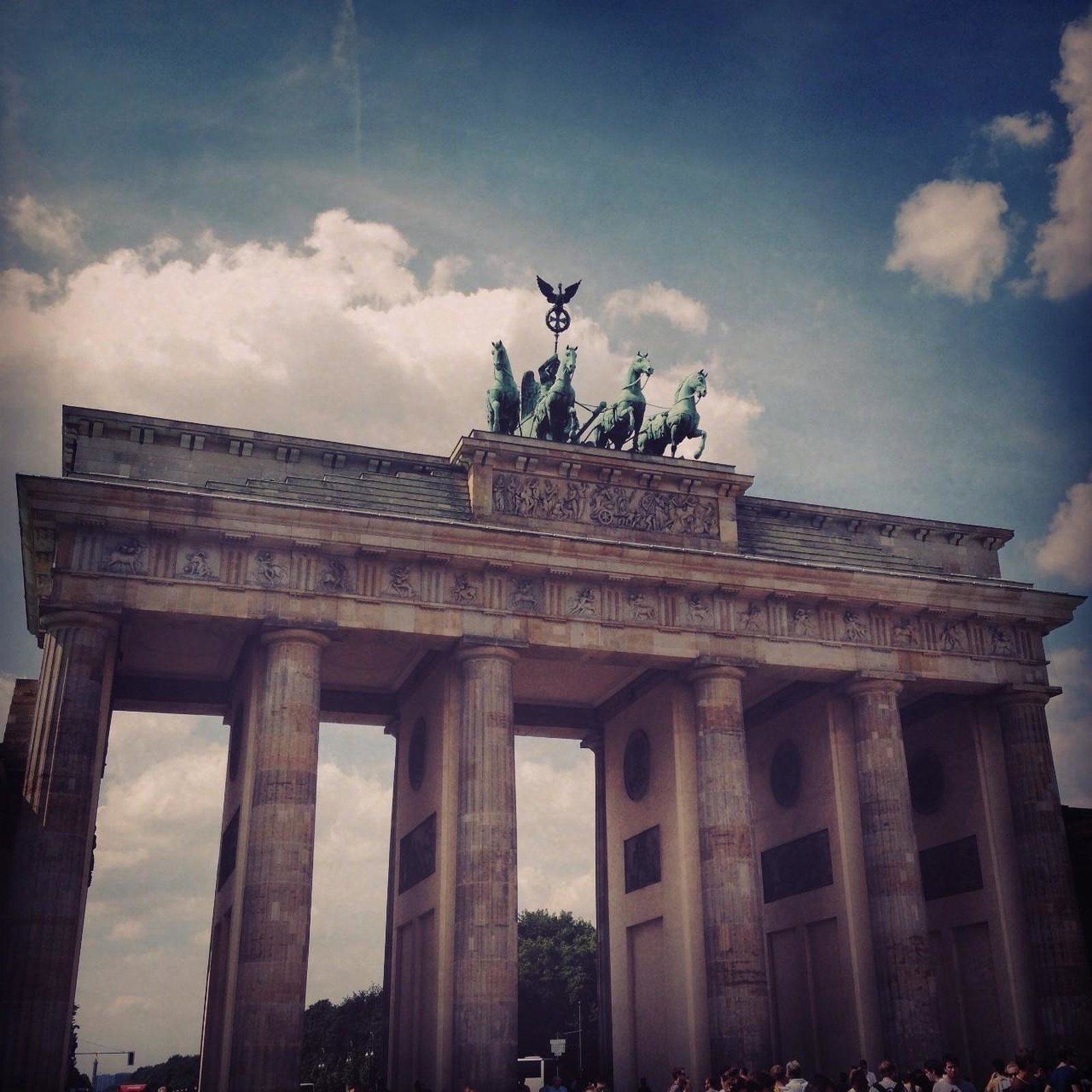 A picture of the Brandenburg Gate