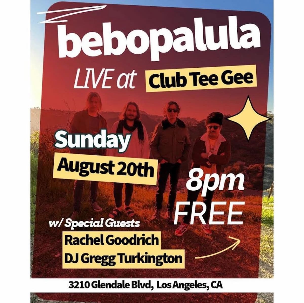 bebopalula / Rachel Goodrich / DJ Greg Turkington