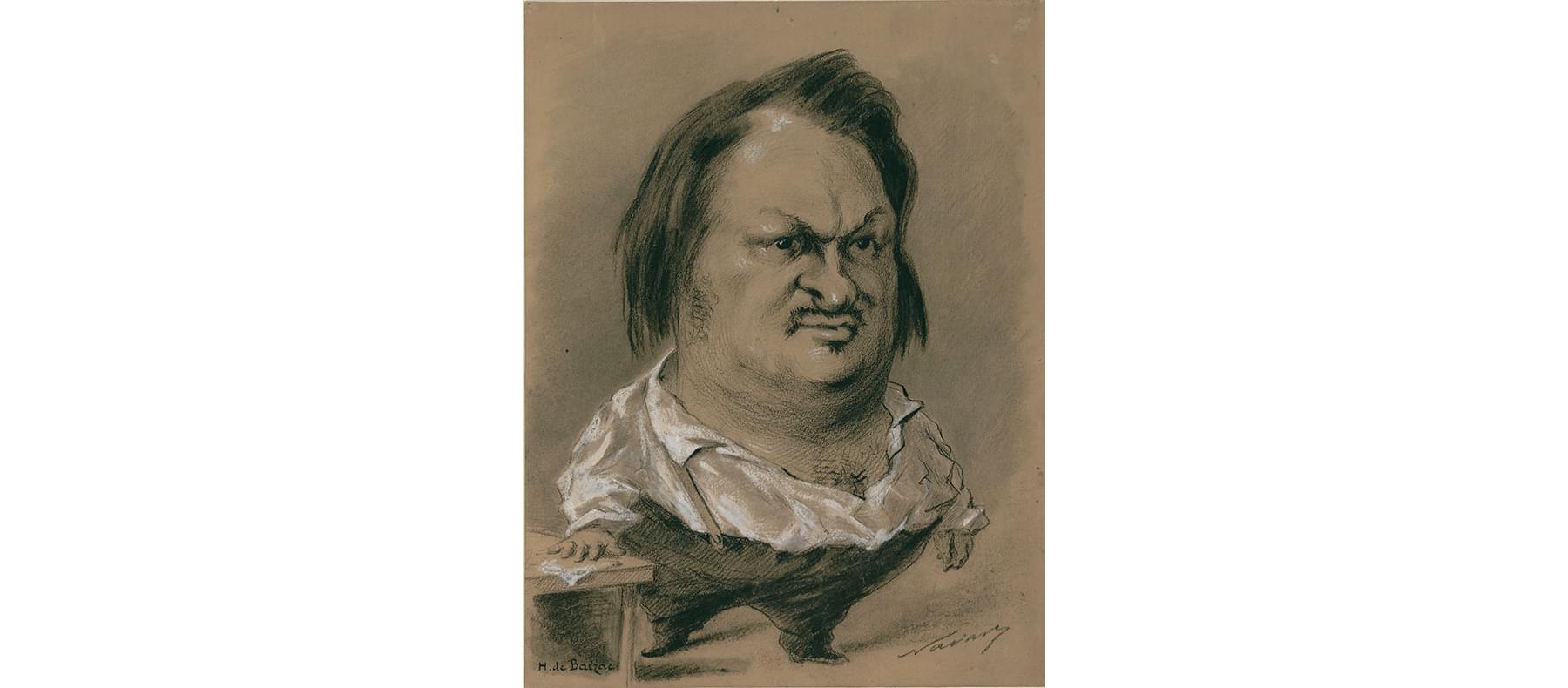 Карикатура Надара, 1850 год