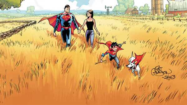 Última cena do run do Superman de Peter Tomasi