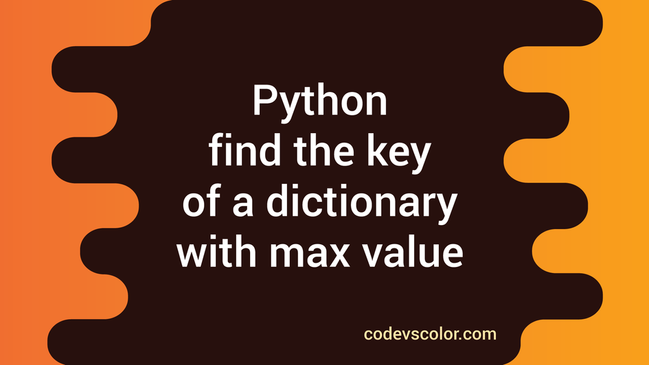 python dictionary keys