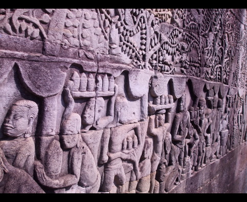 Cambodia Angkor Walls 30