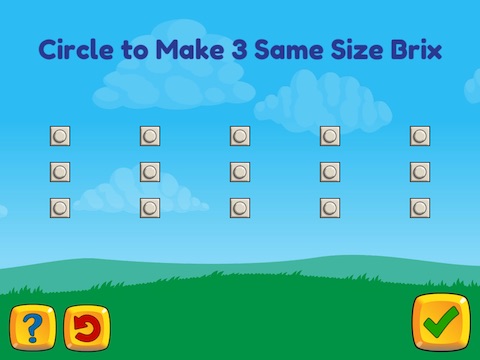 Add arrays of 1's up to 5x5 Math Game