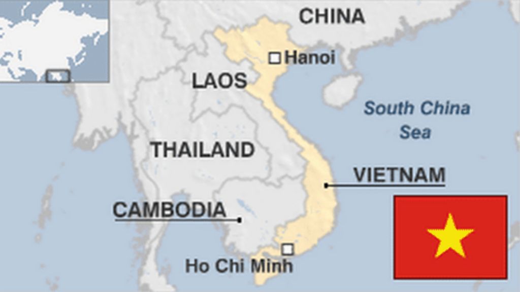 map of southeast asia including vietnam