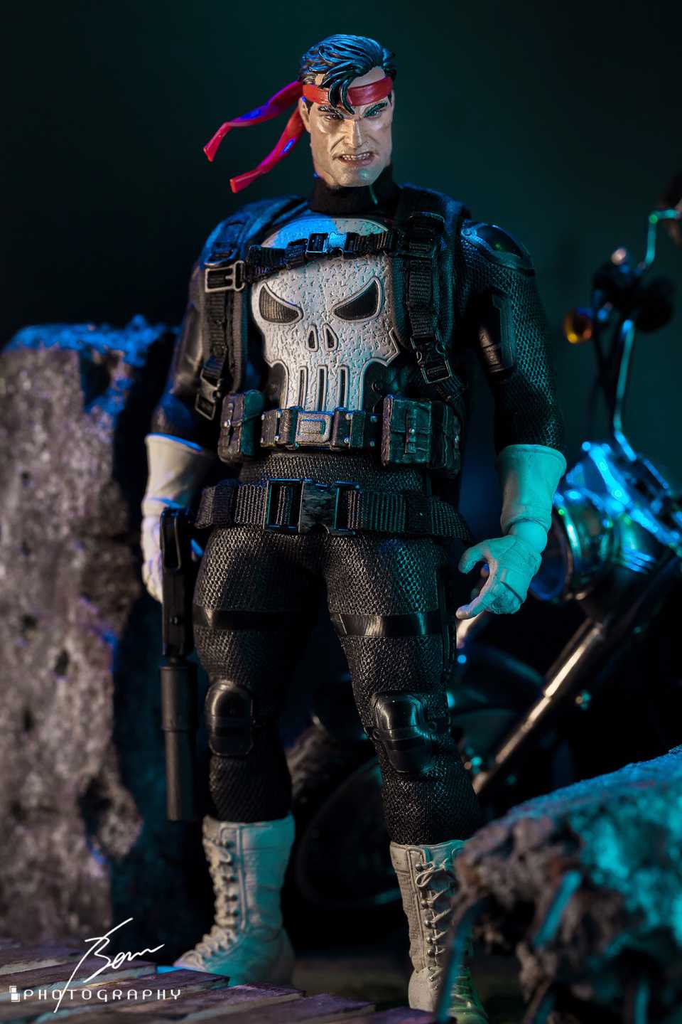 Punisher ML Head Sculpt