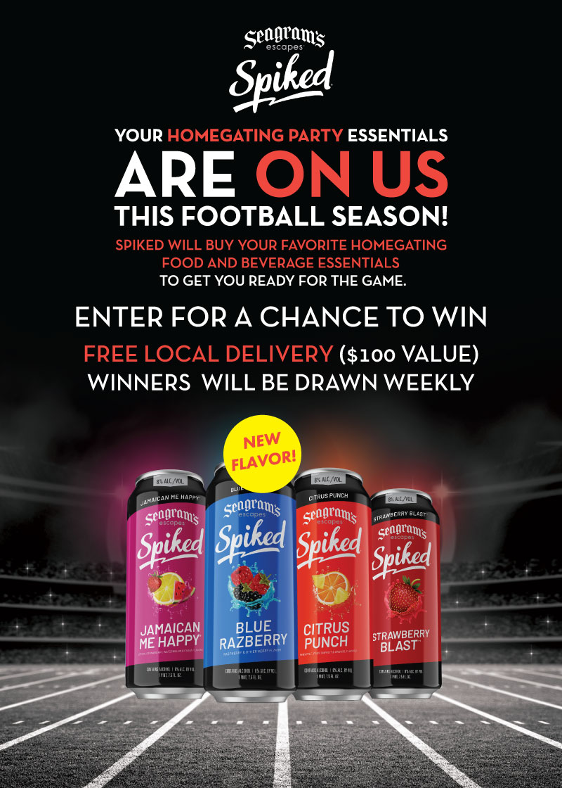 Enter for a Chance to Win Free Local Delivery ($100 Value) winners will be drawn weekly