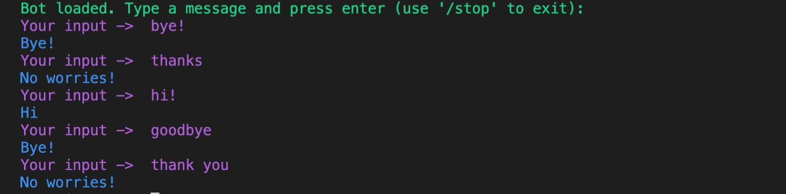 Memoization Policy Conversation