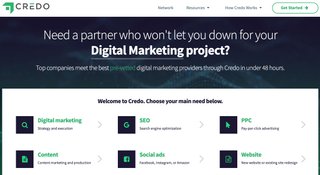 credo homepage