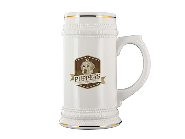 Puppers Beer Stein