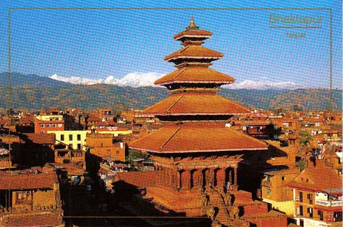 Bhaktapur postcard