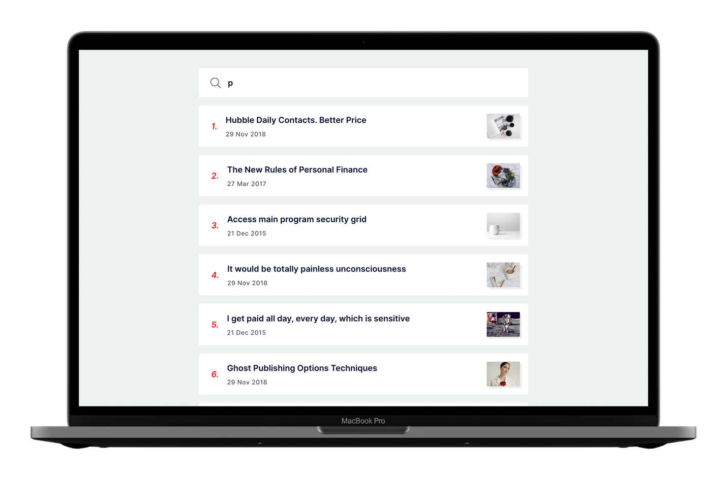 Penang Ghost CMS Theme Search