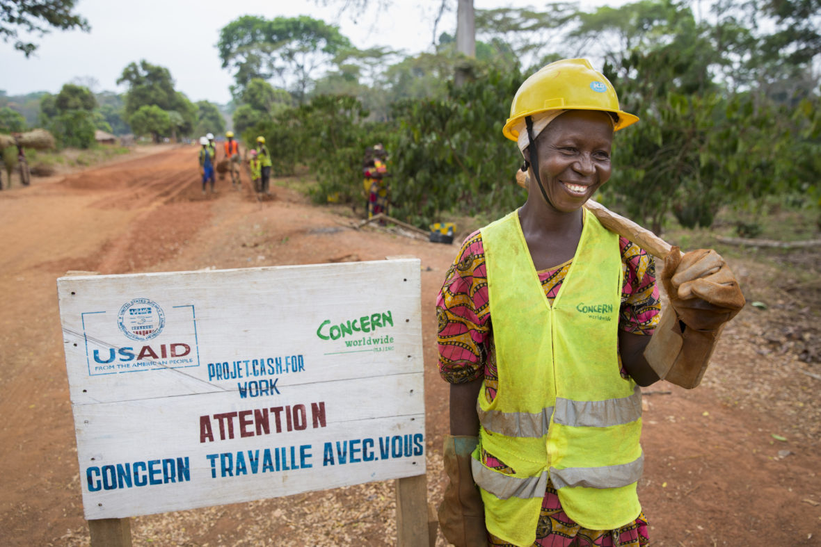 Concern staff member in Central African Republic