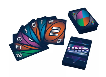 Iconic Series 1980s Uno Card Images