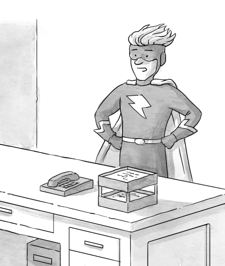 Cropped illustration preview of the Friday Funny: Super Speed