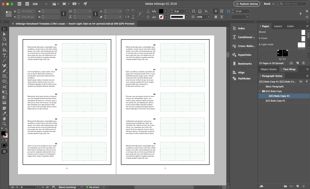 Film Storyboards