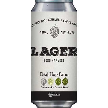 Deal Hop Farm Lager 2020 Harvest by Time & Tide Brewing