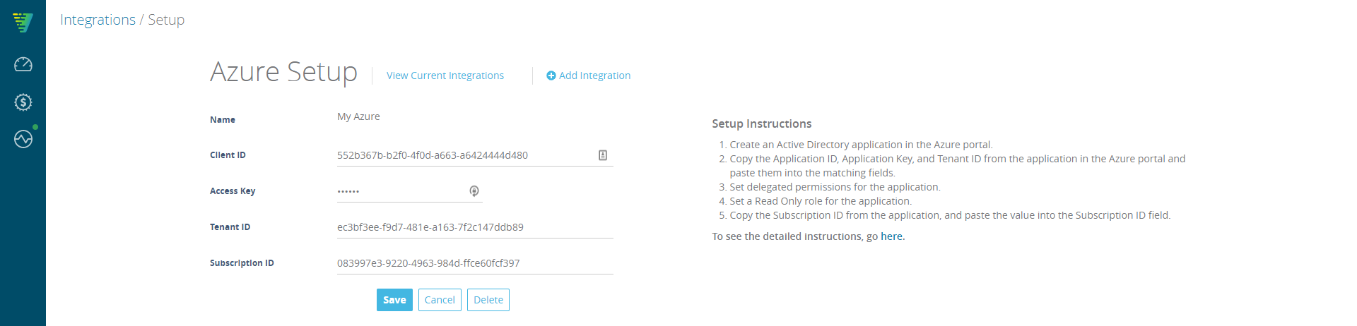 save-azure-integration