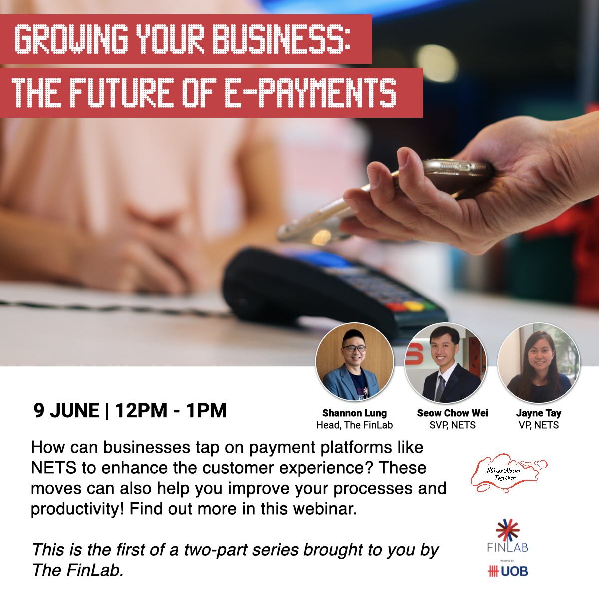 Free webinar on e-payments for businesses