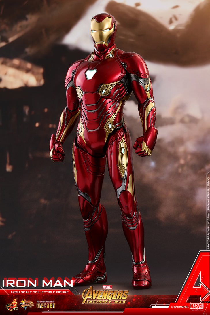Hot Toys Avengers: Infinity War MMS473D23 Iron Man Mark L 1/6 Scale Collectible Figure Hot Toys Avengers: Infinity War MMS473D23 Iron Man Mark L 1/6 Scale Collectible Figure