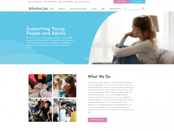 Positive Care logo