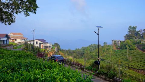 Valley view from the plot