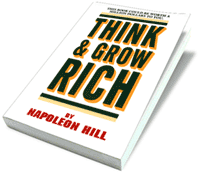 Think and Grow Rich book cover.