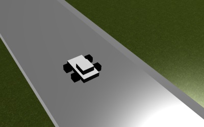 WebGL scene for CAR GAME