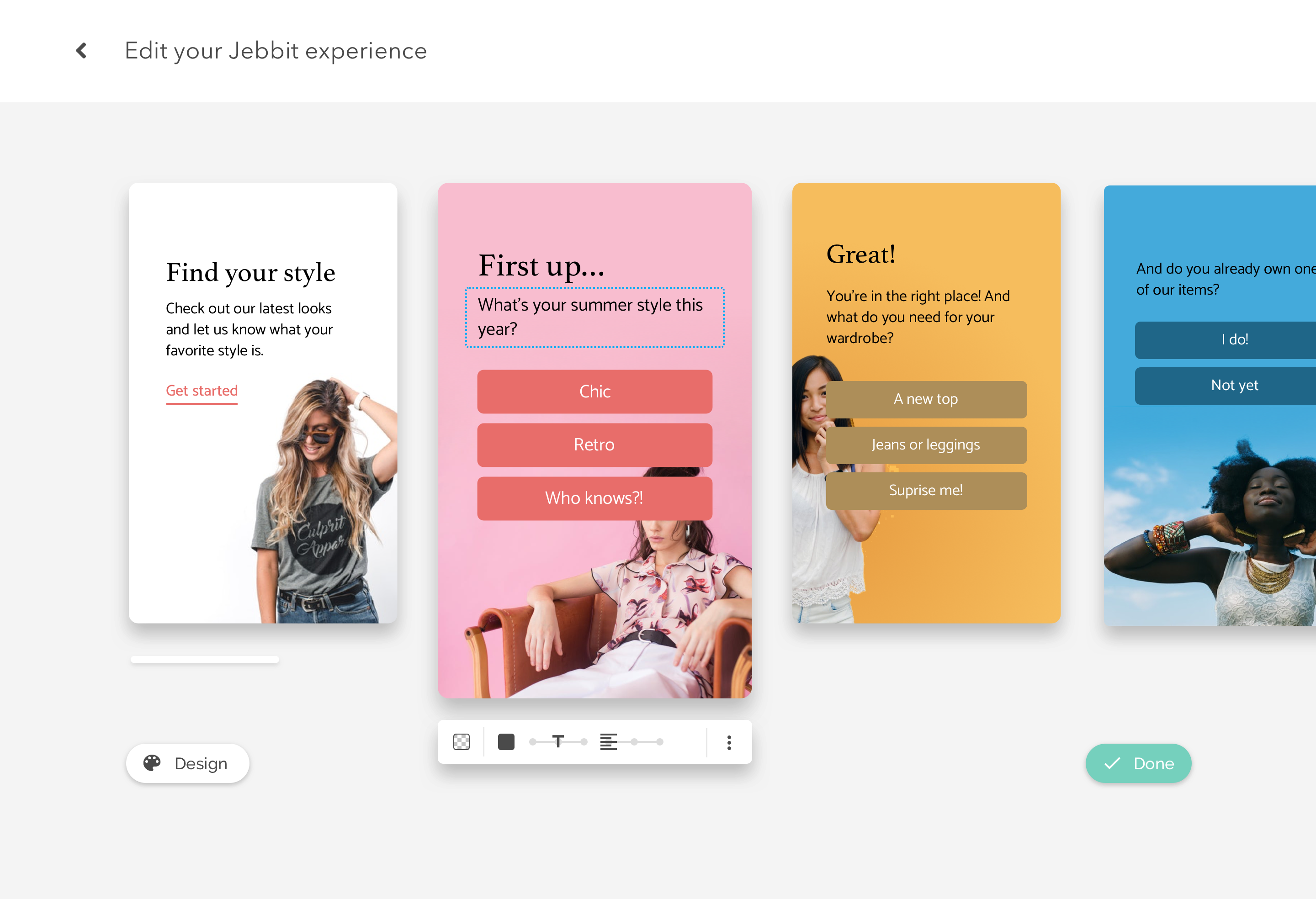 Jebbit Experience Builder Legacy