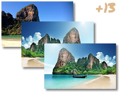Railay Beach Thailand theme pack