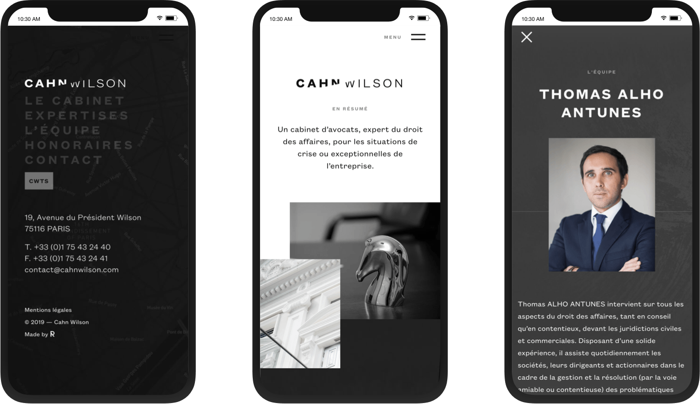 Mobile pages