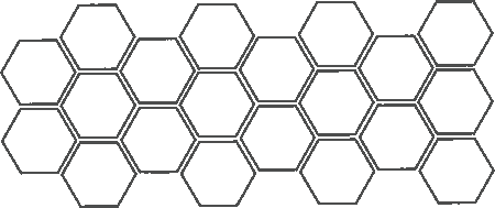black honeycomb graphic number 2