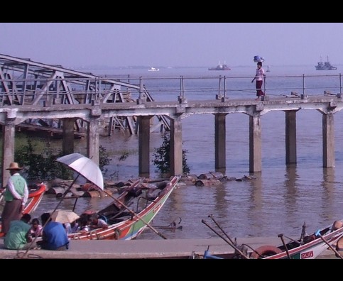 Burma Yangon River 8
