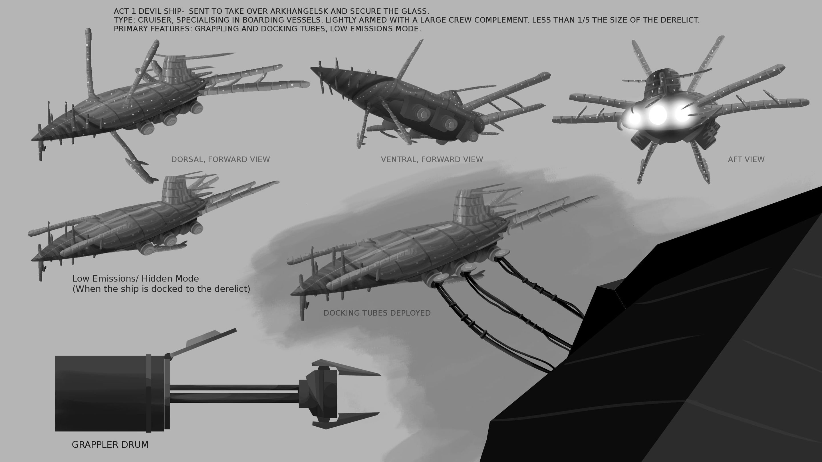 Soldier and Death: Devil Ship