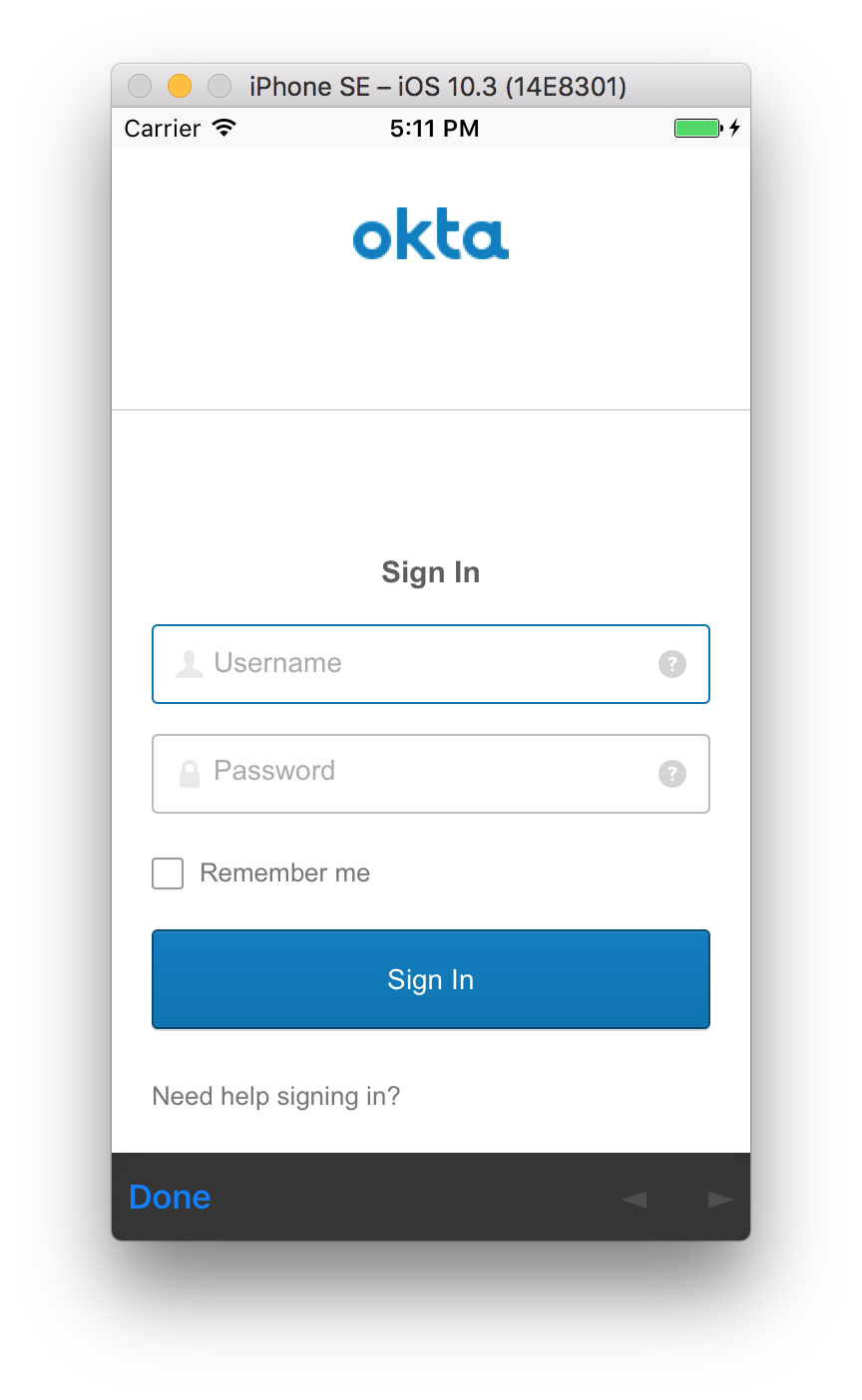 Build An Ionic App With User Authentication Okta Developer