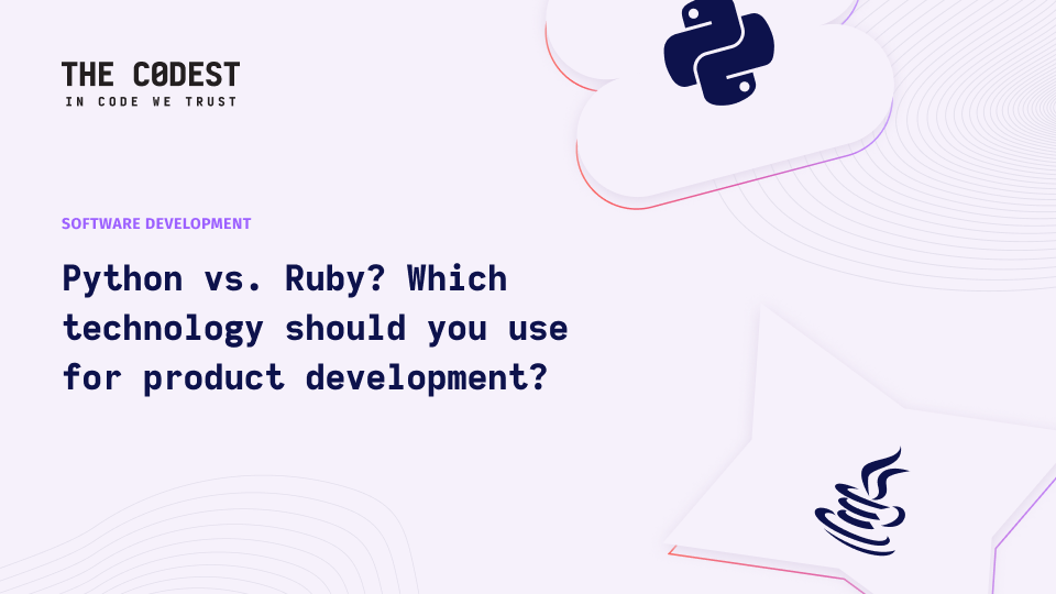 Product Development: Python vs. Ruby  - Image