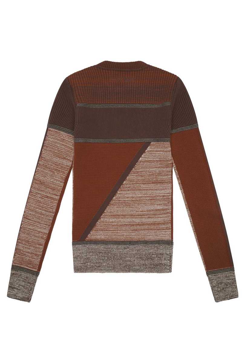 Lyron knit top brown AW21 