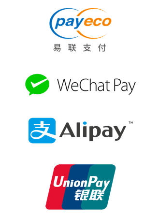 Payeco, WeChat Pay, Alipay, UnionPay
