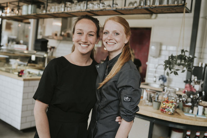 Saskia Zwijsen en Martine van Leeuwen