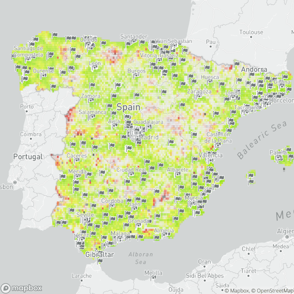 Mapbox Spain