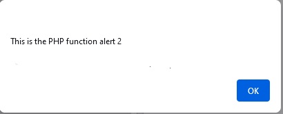 Alert Message Using PHP | Delft Stack