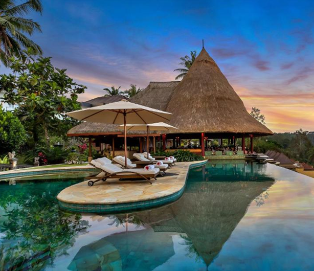 Wind down at The Viceroy in Ubud after your dive adventure.