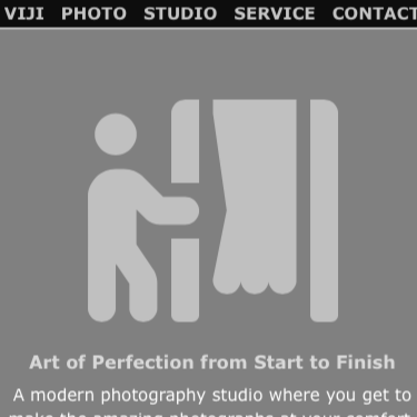 Image of Vijistudio Webpage
