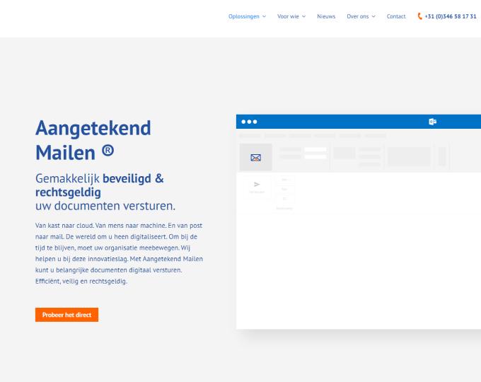 Aangetekend Mailen en Payt