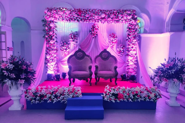 chandramahal bride stage