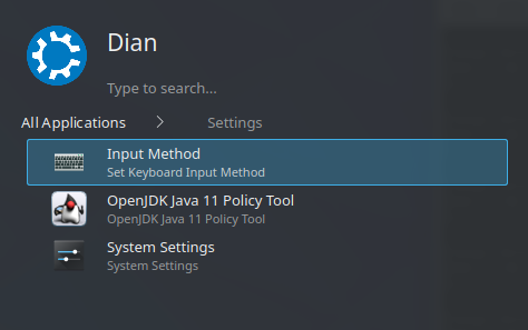Settings di Kubuntu