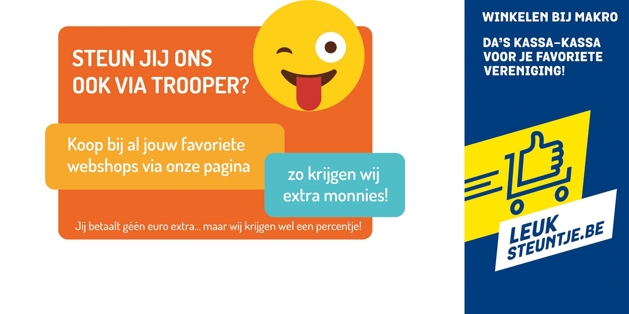 Steun KCVV Elewijt via Trooper of MyMakro