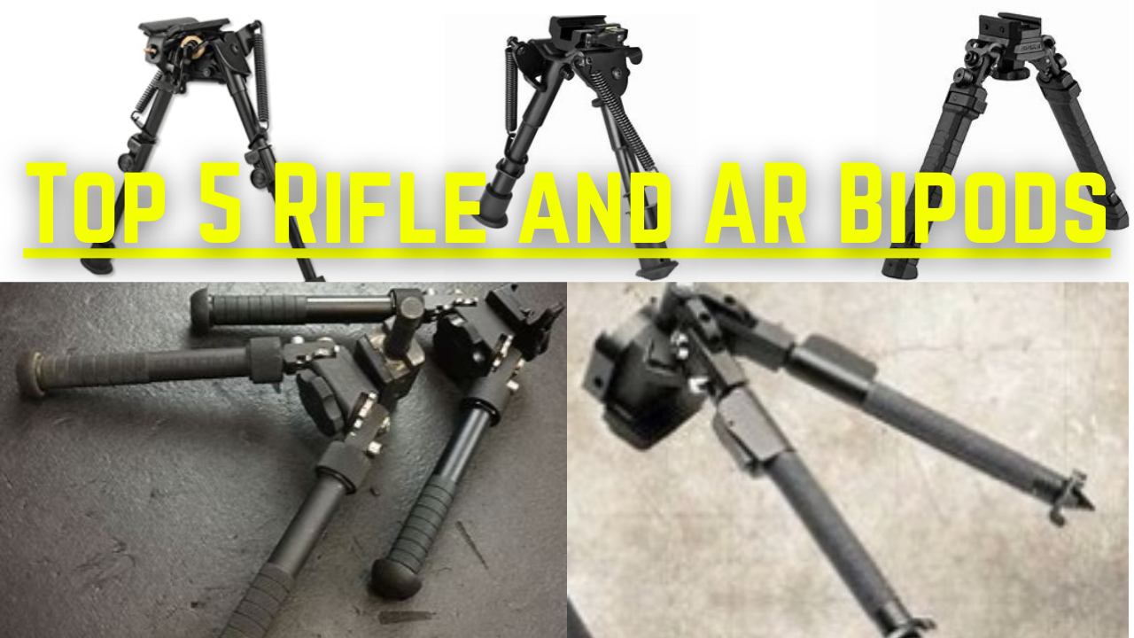 Top 5 Rifle and AR Bipods