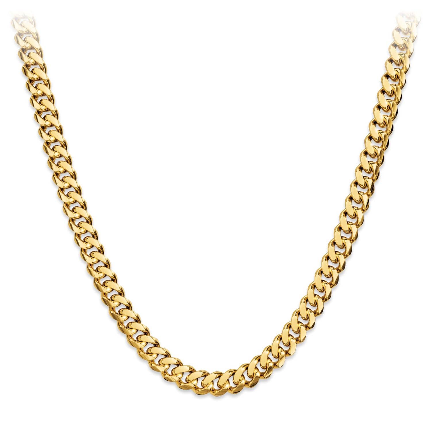 The Cuban Necklace | 5mm Solid Gold Cuban Chain | JAXXON