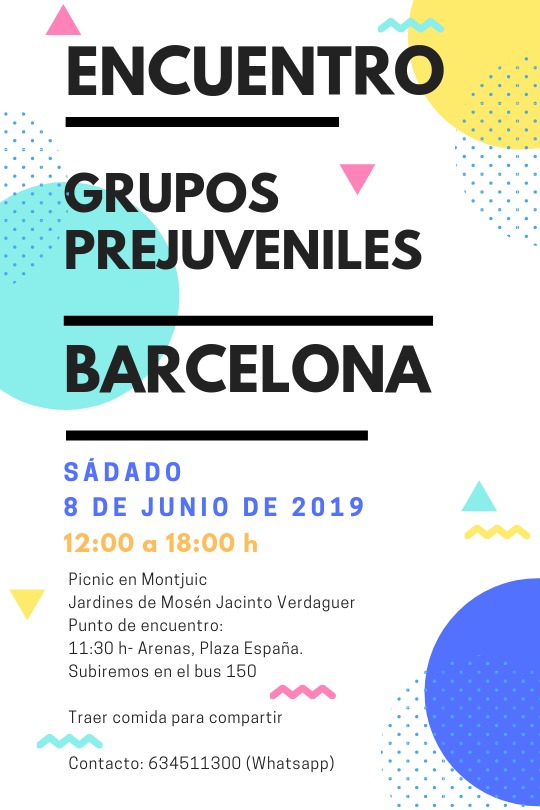 Vine a la propera jornada de prejoves a Montjuïc